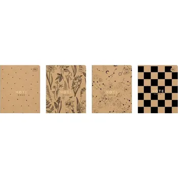 Sešit Sešit A5 s mřížkou Interdruk, 60 listů