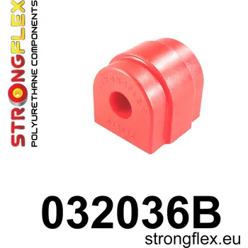 Silentblok nápravy 032036B: Strongflex Silentblok zadního stabilizátoru Custom Red