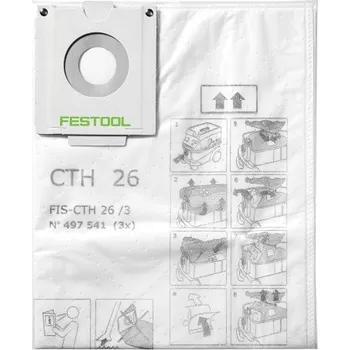 FESTOOL Bezpečnostní filtrační vak FIS-CTH 48/3 497542 497542 Sleva 25.35%, při nákupu nad 3500,-Kč doprava zdarma