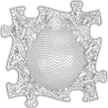 ortopedická podložka MUFFIK Ortopedická podložka - Ježek tvrdý Bílá MFK-004-2-1-22