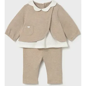 Kojenecký overall Kojenecká sada Mayoral Newborn 2-pack 2707.2B.Newborn.9BYA béžová 12X, vel. 86
