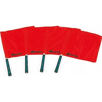 Sportovní branka Vlajka Mikasa BA17 VOLLEYBALL LINE JUDGES FLAGS (4 STK) 1977-111 Velikost 111