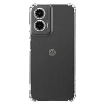 Náhradní kryt pro mobilní telefon Tactical TPU Plyo kryt pro Motorola Moto G35 Transparent