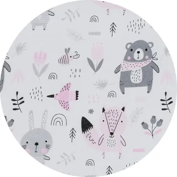 Povlečení Tomi Povlečení K2 (135x100) tisk - zajíc šedý