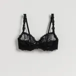 Reserved - Podprsenka s kosticemi a měkkými košíčky - černý - 713HQ-99X - 713HQ-99X-80C