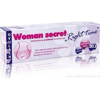 Diagnostický test Imperial VITAMINS Woman secret RIGHT TIME ovulační test 20 ks