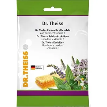 Bonbon Dr. Theiss Dr.Theiss Šalvějové bonbóny s medem 75 g