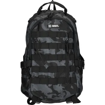 Městský batoh Moderní pánský batoh Enrico Benetti Cillian - černo-šedá