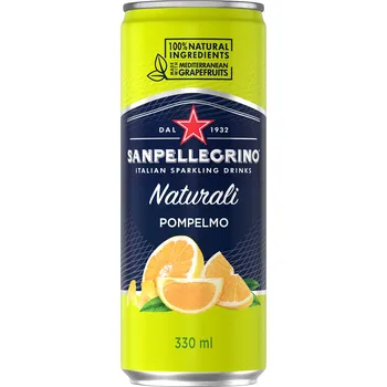 San Pellegrino Pompelmo Grapefruit 0,33l plech (Kartonové balení : 24 ks)