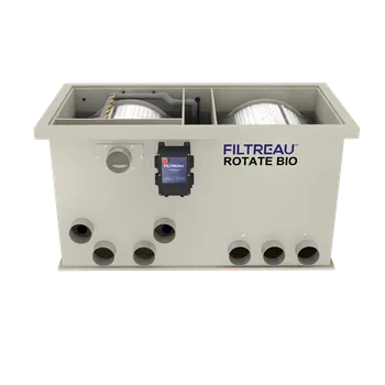 Jezírková filtrace Filtreau Basic Rotate Bio Zapojení: Gravitační zapojení