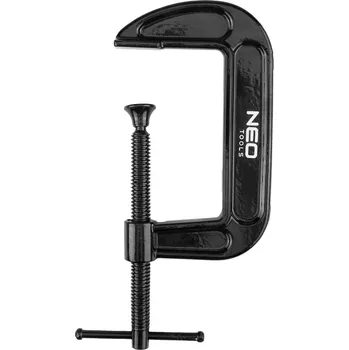 Truhlářská svěrka NEO TOOLS Tesařská svěrka C (G) 100 mm (4"), litinová, 567 g