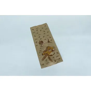 Sáček na potraviny Papírový sáček PEČIVO 14+6x33cm 1,75kg - 1000ks