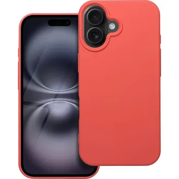 Náhradní kryt pro mobilní telefon Kryt Silicone Case iPhone 16 Peach