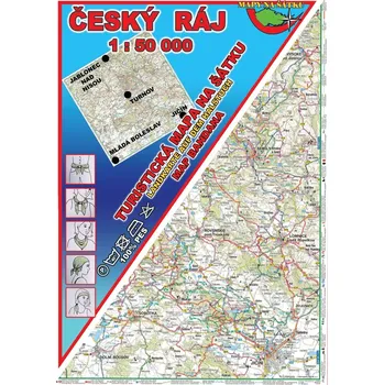 Český Ráj Šátek s mapou