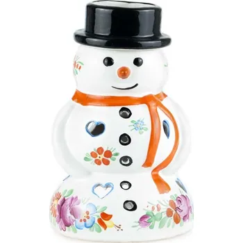 Aroma lampa Ketty keramika Sněhulák, aromalampa