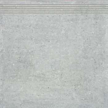 Dlažba RAKO Schodovka Rako Cemento šedá mat rektifikovaná 60x597 DCP62661 DCP62661