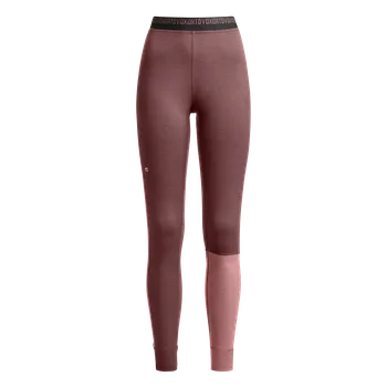 Dámské termo spodky Ortovox 185 Rock'N'Wool Long Pants Women's Barva: chesnut, Velikost: XS