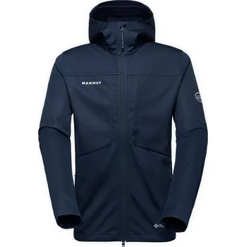 Bunda pánská MAMMUT Ultimate VIII SO Hooded Jacket Men, marine - XL