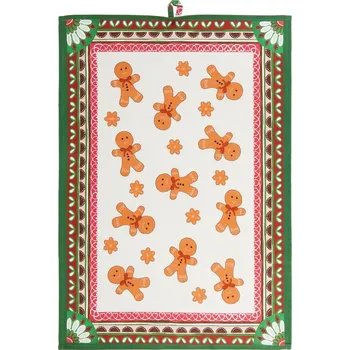 Utěrka Butlers KITCHEN TALES Utěrka perníkový panáček 50 x 70 cm