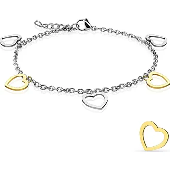 Šperk Šperky4U Dámský ocelový náramek na nohu - RN1141