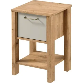 Noční stolek INTRIGA SN noční stolek, dub wotan/béžová