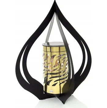 Svíčka Hřbitovní Svíčka LED Hřbitovní Svíčka Polský zlatý 40 cm solární panel