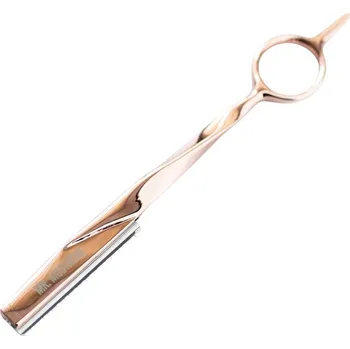 Strojek na vlasy Efilační břitva na seřezávání vlasů MR. MUSTACHE Styling&nbsp;razor Rose gold