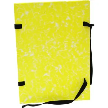 Kancelář Spisová deska A4 žlutý, mramor