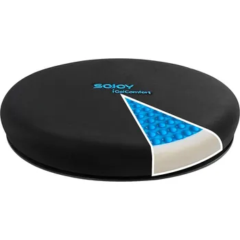 Podsedák Otočný podsedák do auta – gelový rotační sedák Sojoy SJ182A006