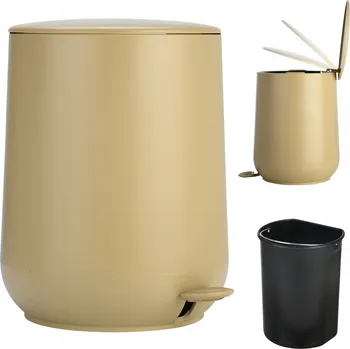 Odpadkový koš Odpadkový koš Estia 5 l žlutý