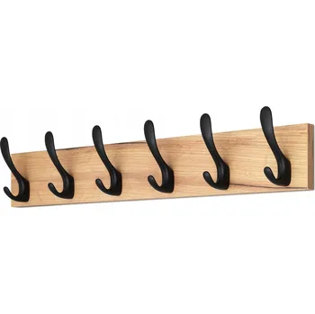 Věšák Šatní ramínko Furniteco , zlatý dub