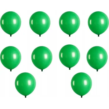 Balónek Malé zelené balónky 5" (12 cm) na girlandy, dekorativní - 10 ks