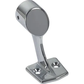 Objímka zábradlí 22 chrom – koncová (pár)