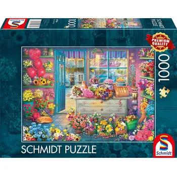 Puzzle Puzzle Schmidt Spiele 1000 dílků - Květinářství