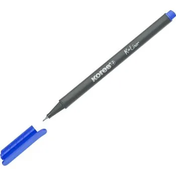 Popisovač Kores K-Liner, modrý