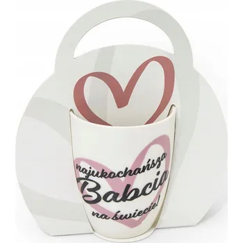 Hrnek Bella Fiore porcelán 340 ml