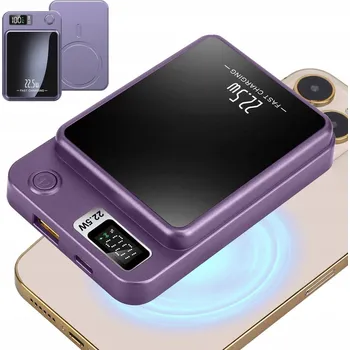 Powerbanka Powerbanka 10000mAh MagSafe Cestovní LED Displej Rychlé Nabíjení