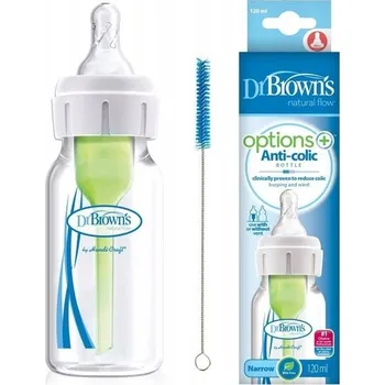 Kojenecká láhev DR BROWN'S LÁHEV OPTIONS+ ANTIKOLIKOVÁ 120 ML