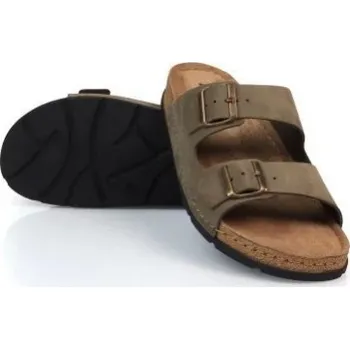 Pánské pantofle Batz ZEUSZ Green č.42 Pánské otevřené pantofle, pohodlné letní domácí nazouváky