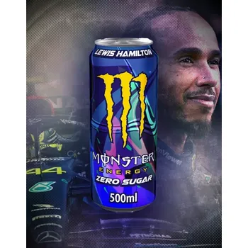 Energetický nápoj Lewis Hamilton Monster Limited edition (Originální nápoj Lewise Hamiltona)