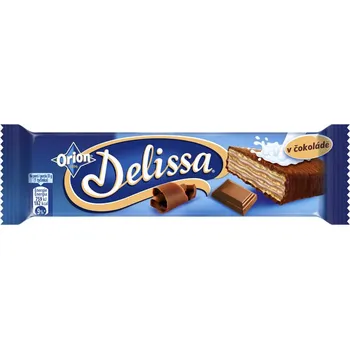 Cukrovinka Delissa Mléčná čokoláda 30g cena za kartonové balení (Kartonové balení : 30 ks)