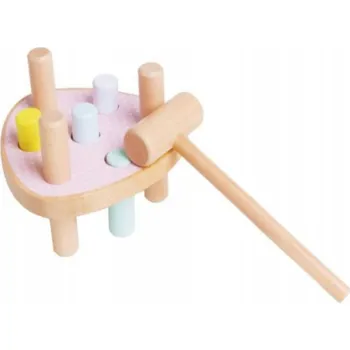 Obraz Dřevěná děrovací HRAČKA pro děti Kladivo