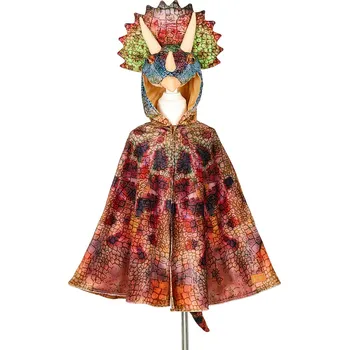 Karnevalový kostým Souza! - dětský kostým – dinosauří plášť Triceratops - 4-7 let, 104-122 cm