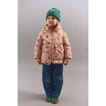 Dětská bunda Liewood Brantley Jacket LW20056.9BYA oranžová 24X, vel. 92