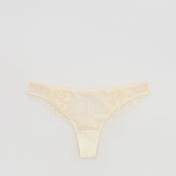 Dámské kalhoty Reserved - LADIES` BRIEFS - krémová - 762HQ-01X - 762HQ-01X-XL