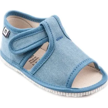 Chlapecké bačkory RAK Pantofle džinsovina velikost 26