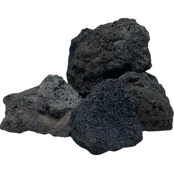 Dekorace do akvária Černé lávové kameny 3815g (ID Z05836)