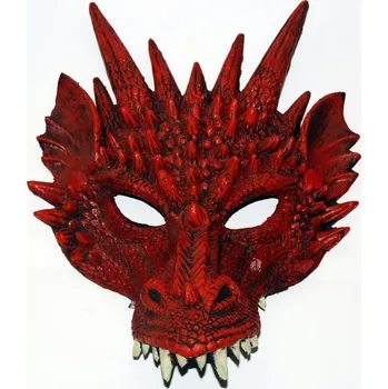 Karnevalová maska Eurocarnavales Maska Červená