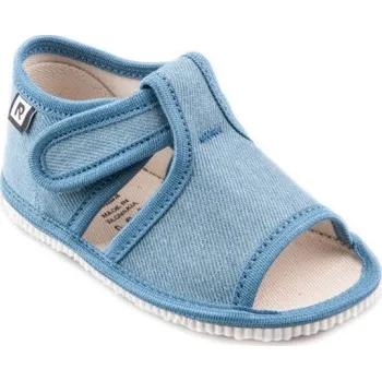 Chlapecké bačkory RAK Pantofle džinsovina velikost 29,5