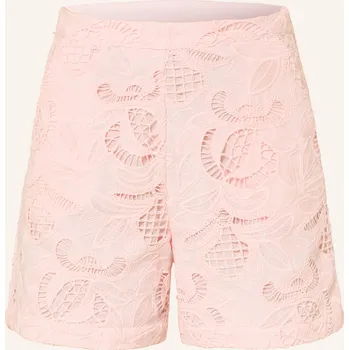 Dámské kraťasy Mrs & Hugs Dámské Šortky Z Krajky S Otvory, růžová, 42